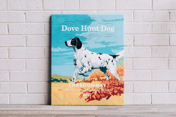 Dove Hunt Done Wrapped Canvas - Chardonnay