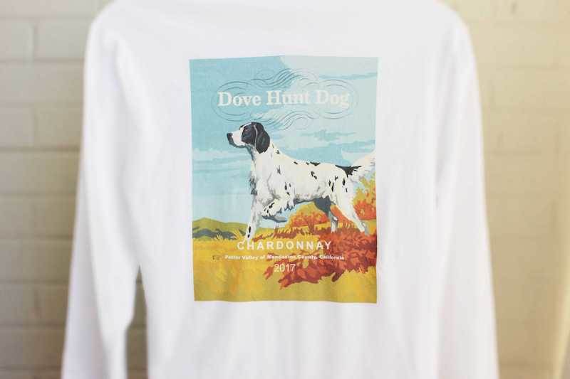 Dove Hunt Dog Long Sleeve Shirt