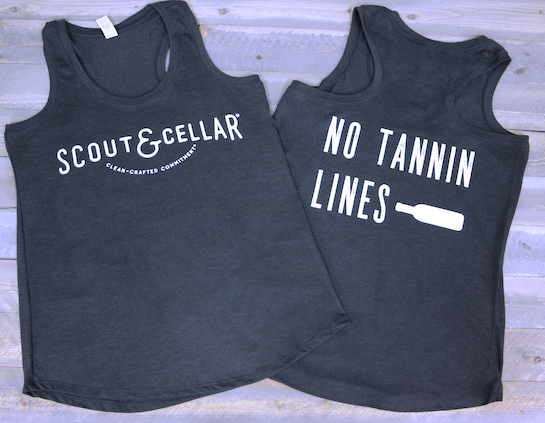 "No Tannin Lines" Tank Top