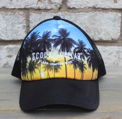 Trucker Hat Palm Tree