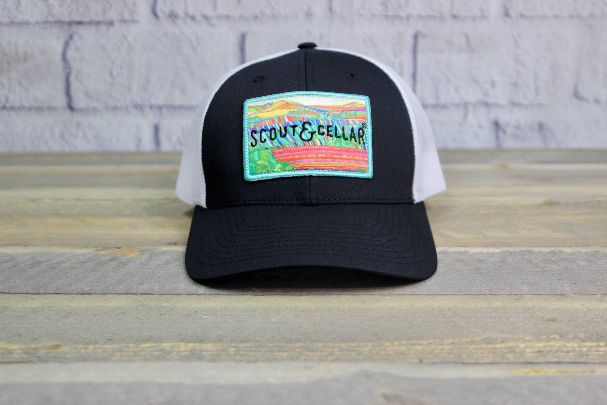 The Vineyard Trucker Hat Patch